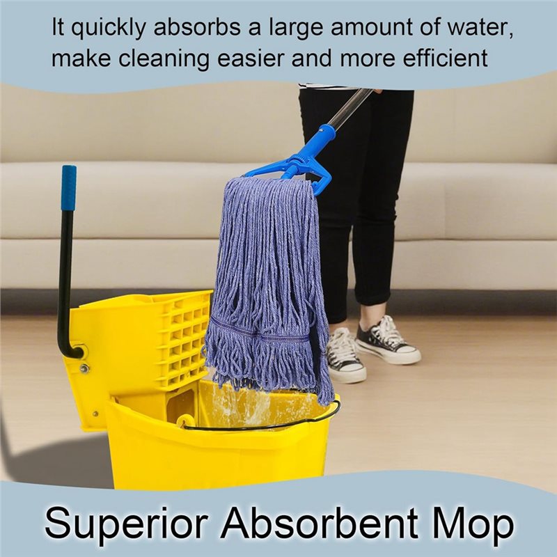 Washable String Mop Heads 4 Pa - Commercial Kitchen At Home recension och pris