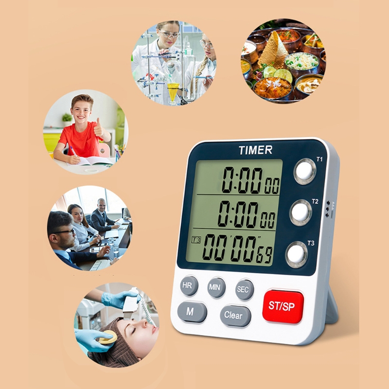 Digital Dual Kitchen Timer 3 C - Commercial Kitchen Timer recension och pris
