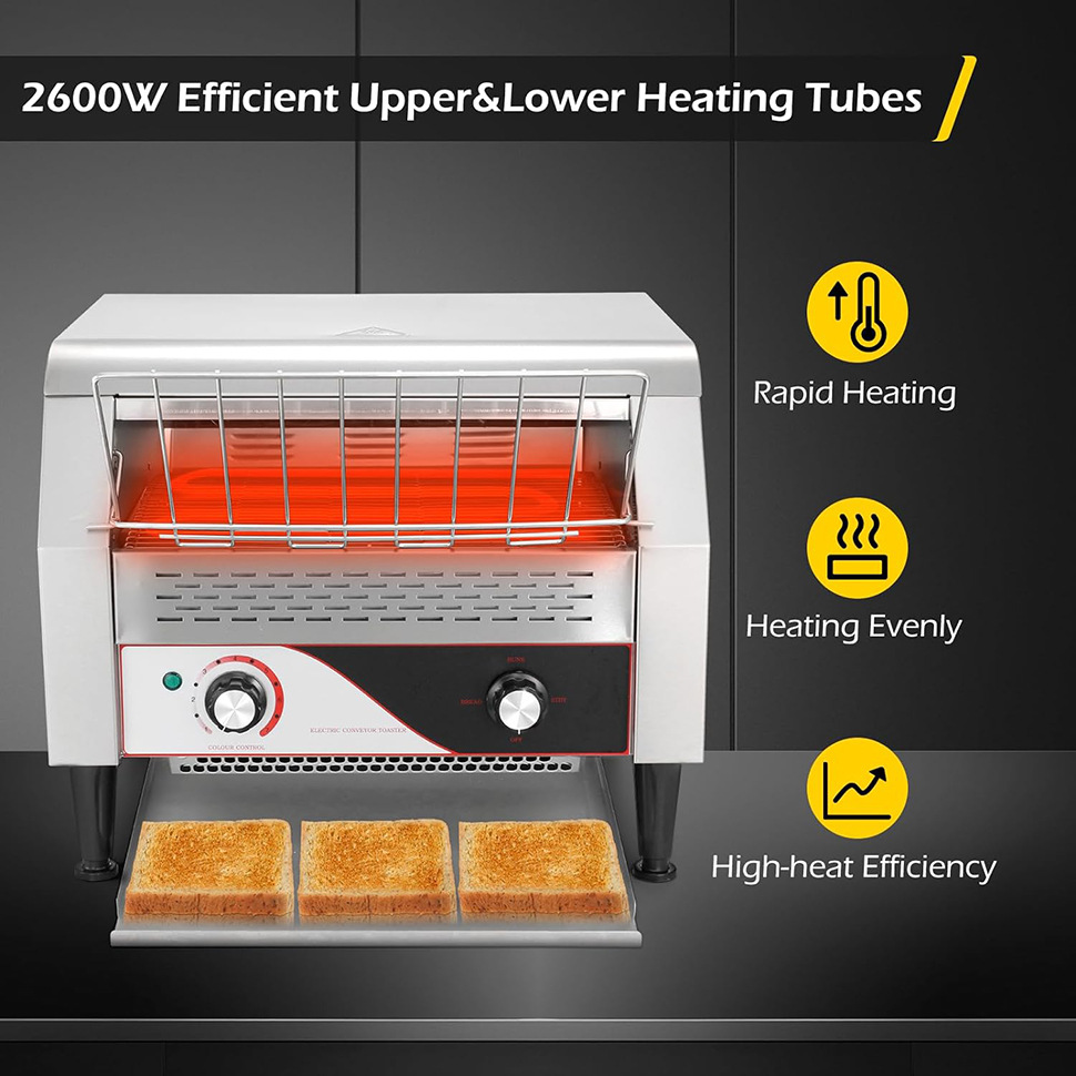 Large Capacity Commercial Toas - Commercial Kitchen At Home recension och pris