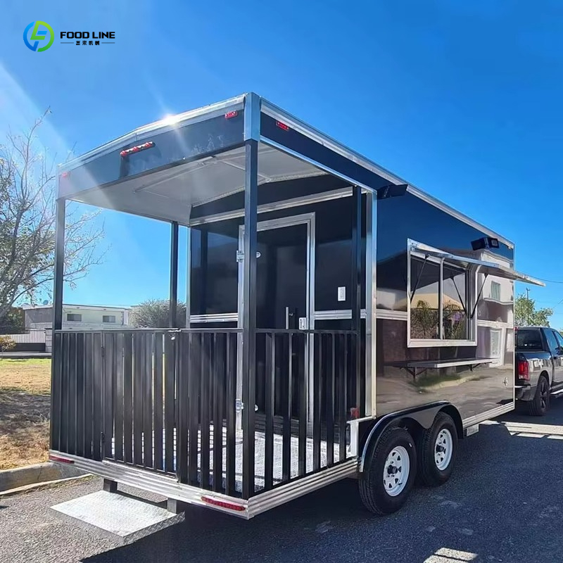 Food Truck Mobile Catering Tra - Commercial Kitchen Trailer recension och pris
