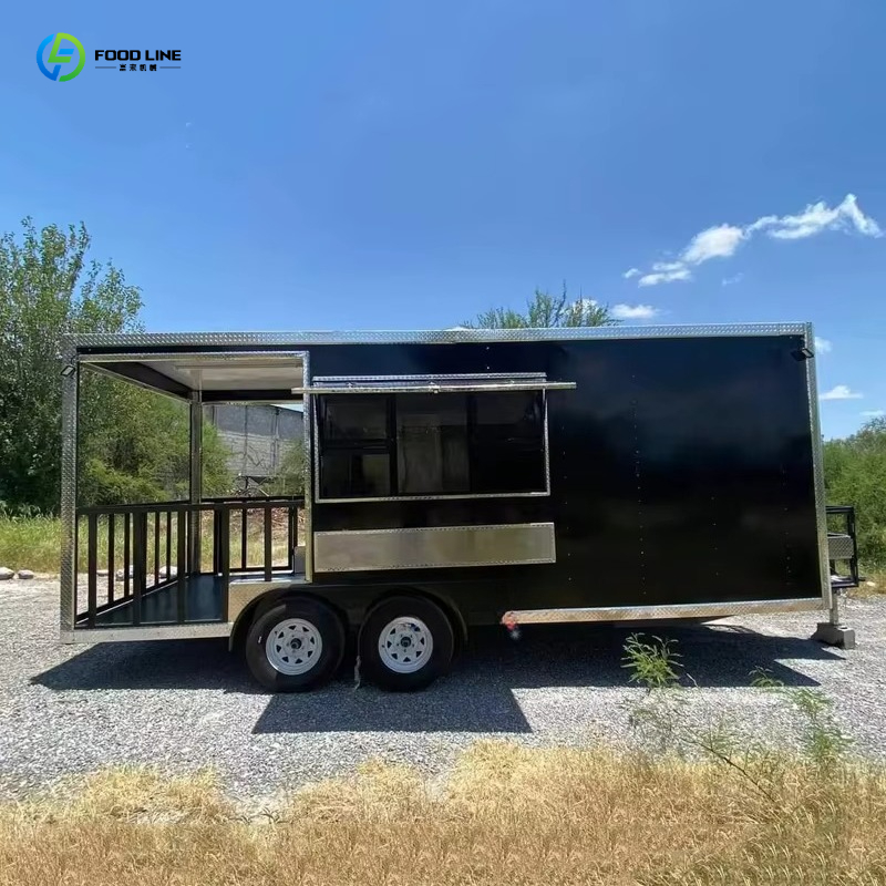 Food Truck Mobile Catering Tra - Commercial Kitchen Trailer recension och pris