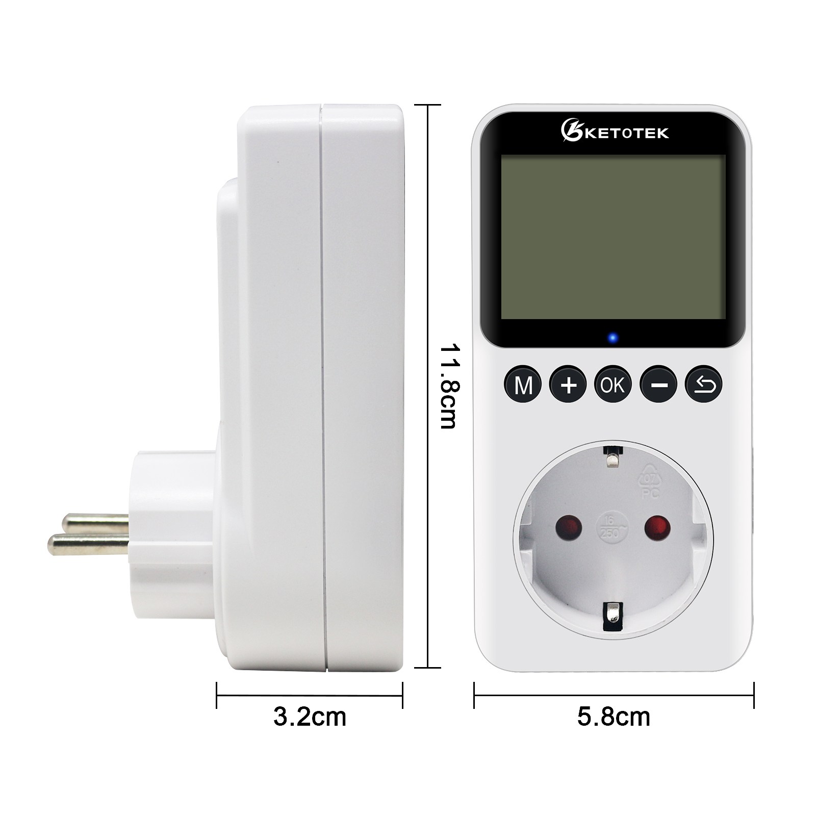 Digital Timer Socket Countdown - Commercial Kitchen Timer recension och pris