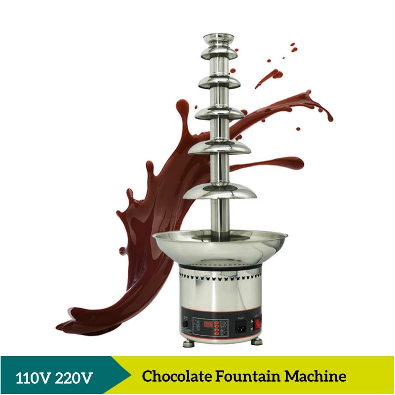 5 layers/6 layers Commercial C - Chocolate Fountain Commercial recension och pris