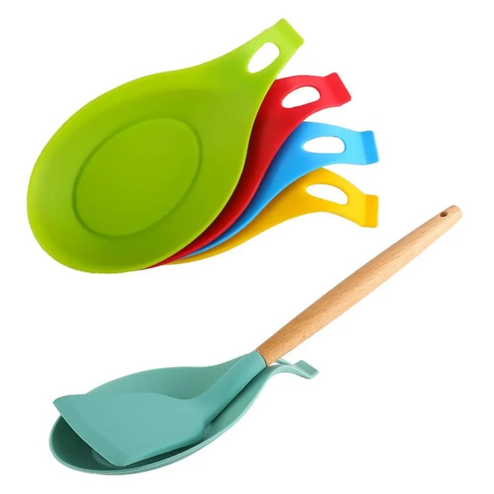 Silicone Heat Insulation Spoon - Commercial Kitchen Warmer recension och pris