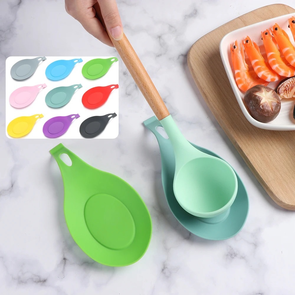 Silicone Heat Insulation Spoon - Commercial Kitchen Warmer recension och pris