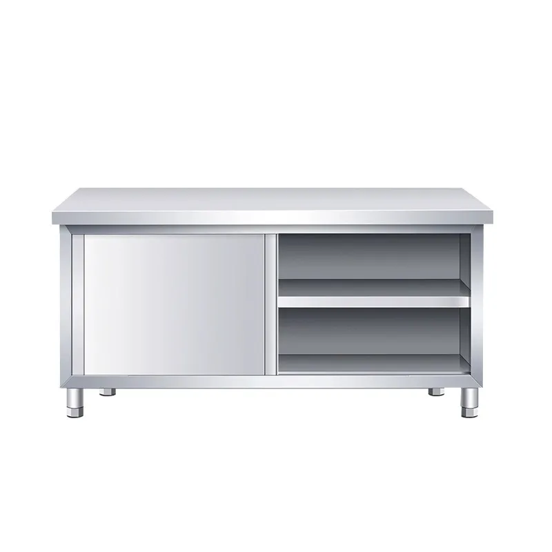 Bar Cart Stainless Steel Kitch - Commercial Kitchen Prep Table With Storage recension och pris