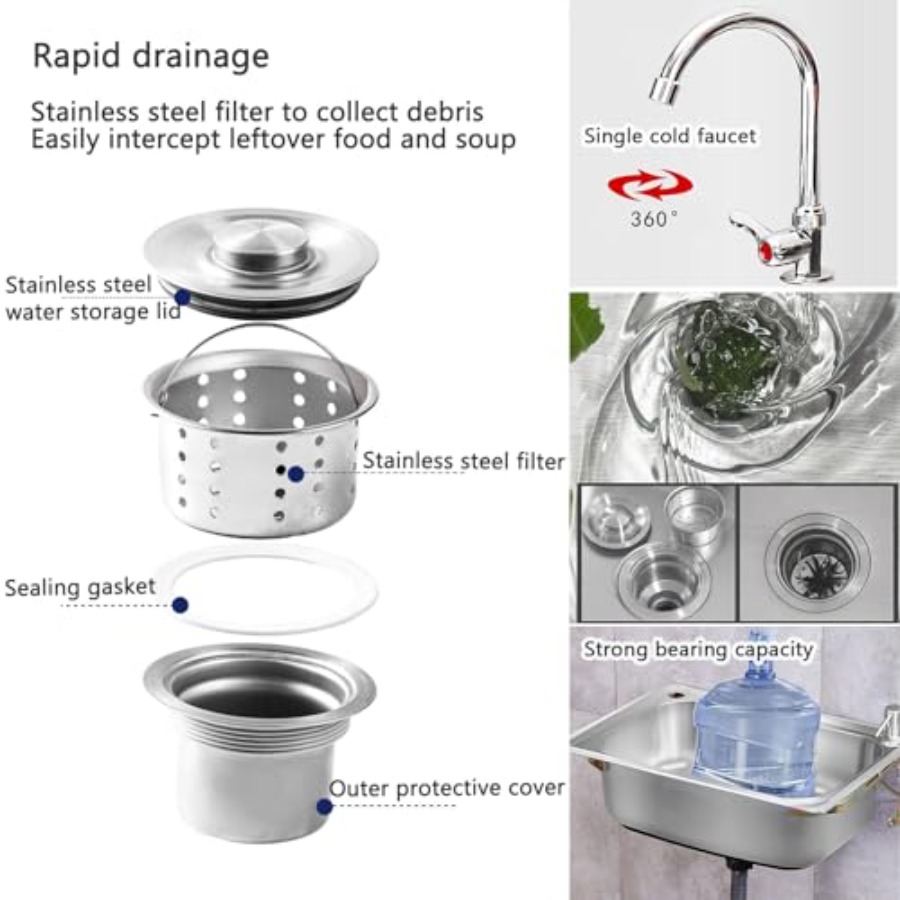 Commercial wall mount stainles - Commercial Kitchen Kitchen recension och pris