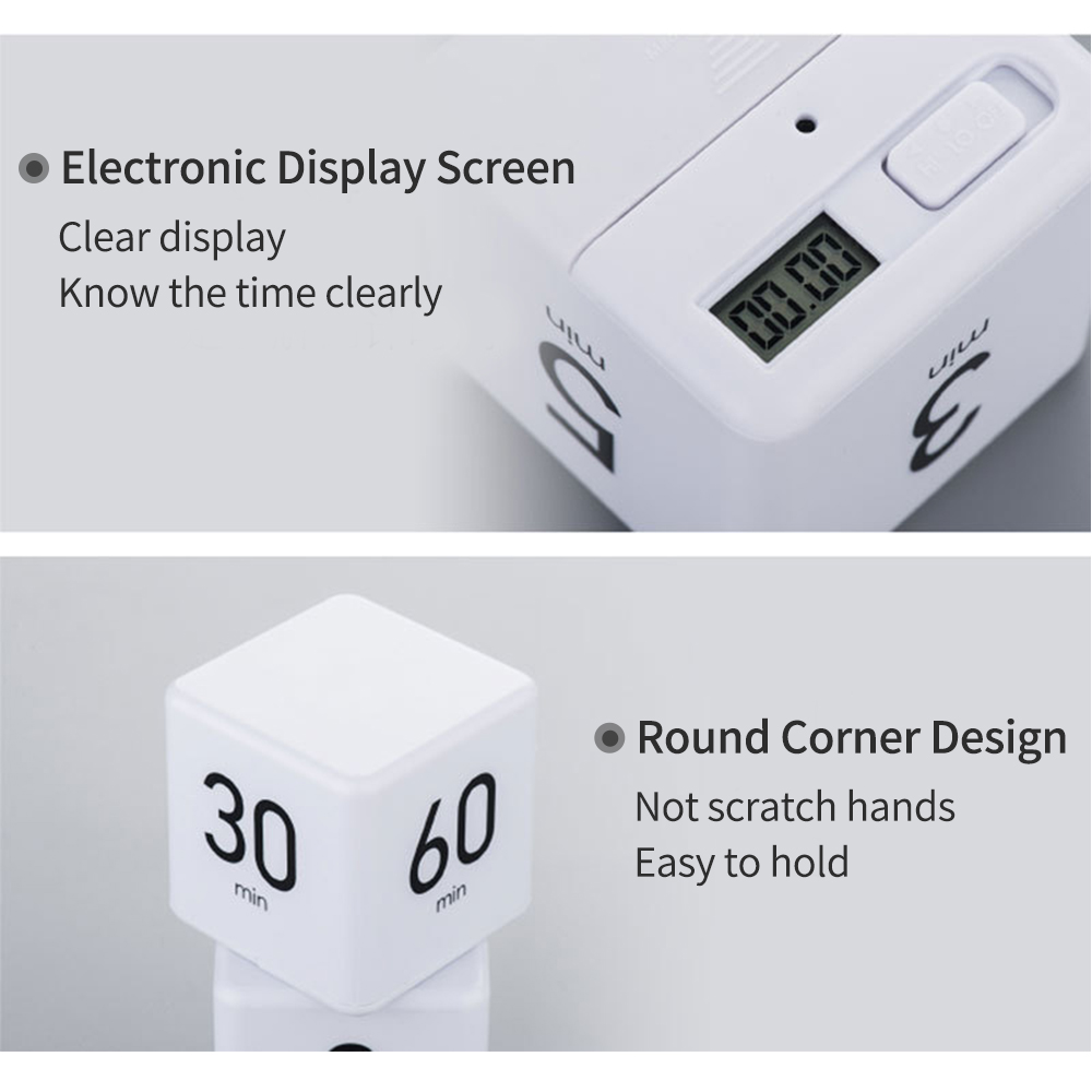 Portable Cube Timer Digital Ki - Commercial Kitchen Timer recension och pris